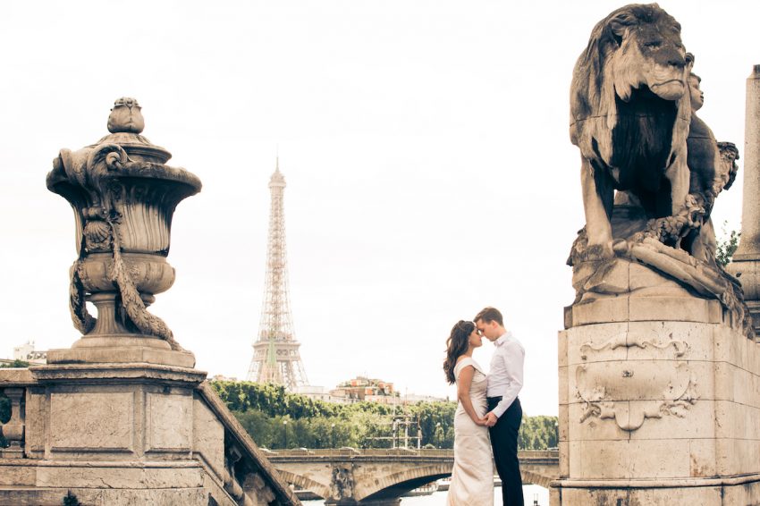 Romantic Engagement Photos in Paris